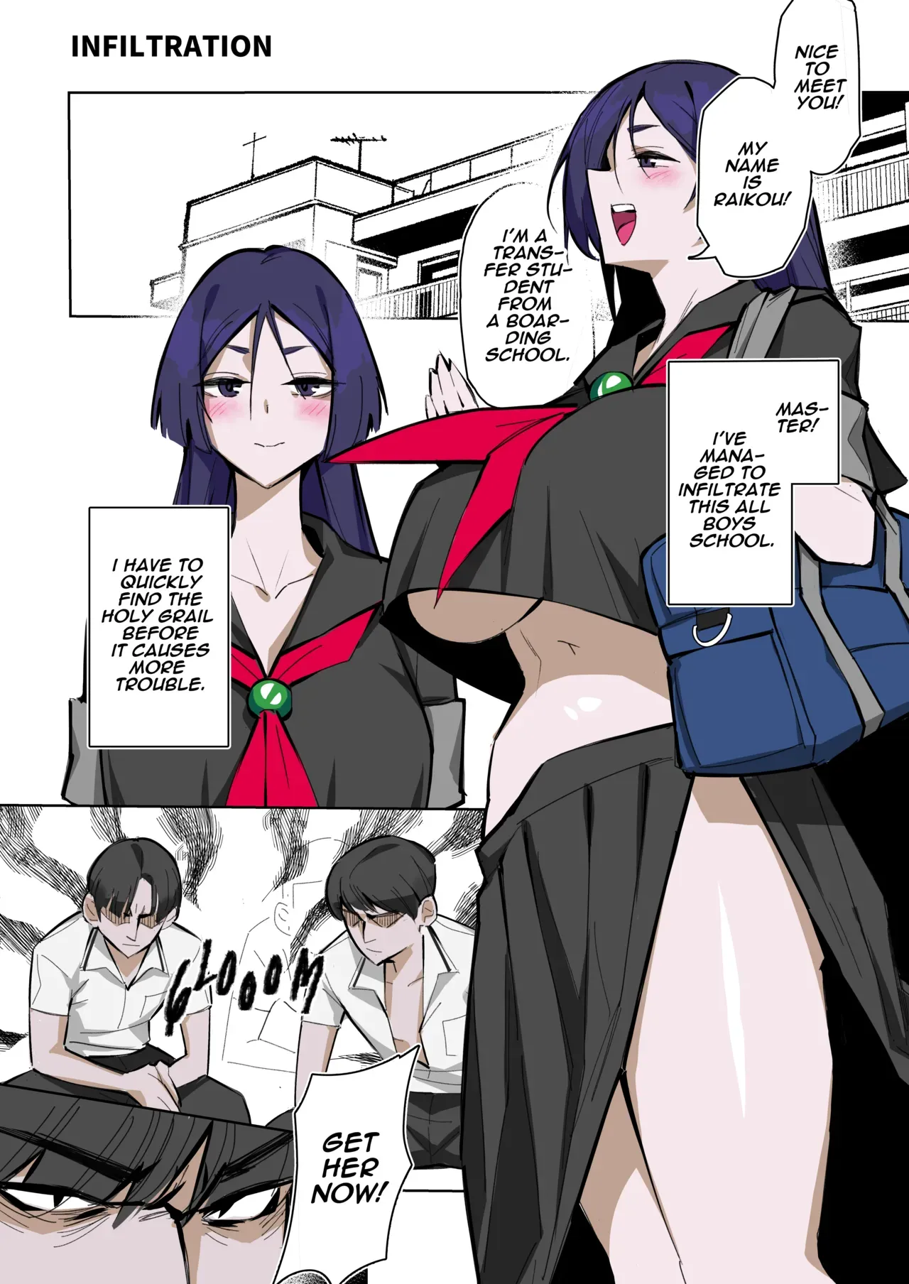 [ohkohaku] Shinjun INFILTRATION (Fate/Grand Order) [English] - Page 2
