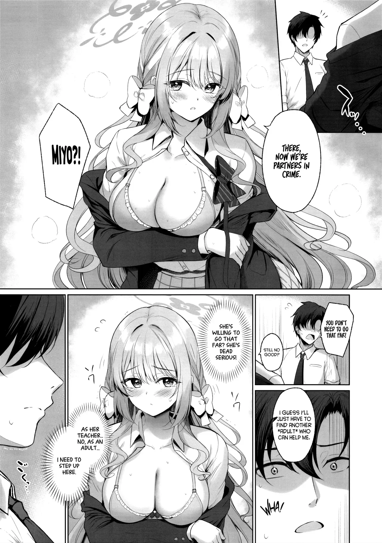 (C107) [Twilight Road (Tomo)] KORE HA ZENBU SENSEI NO SEIDESUKARA. + "Gouhou" deshitara... Daijoubu desu (Blue Archive) [English] [Tea Party Scans] - Page 4