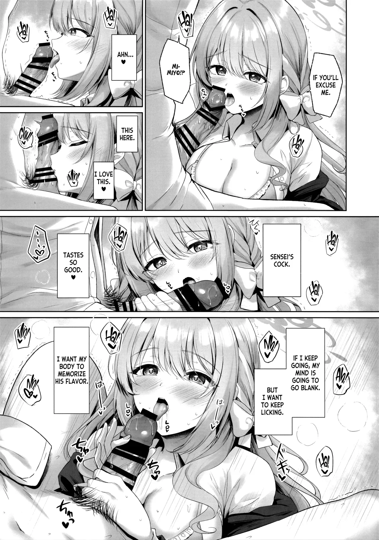 (C107) [Twilight Road (Tomo)] KORE HA ZENBU SENSEI NO SEIDESUKARA. + "Gouhou" deshitara... Daijoubu desu (Blue Archive) [English] [Tea Party Scans] - Page 8