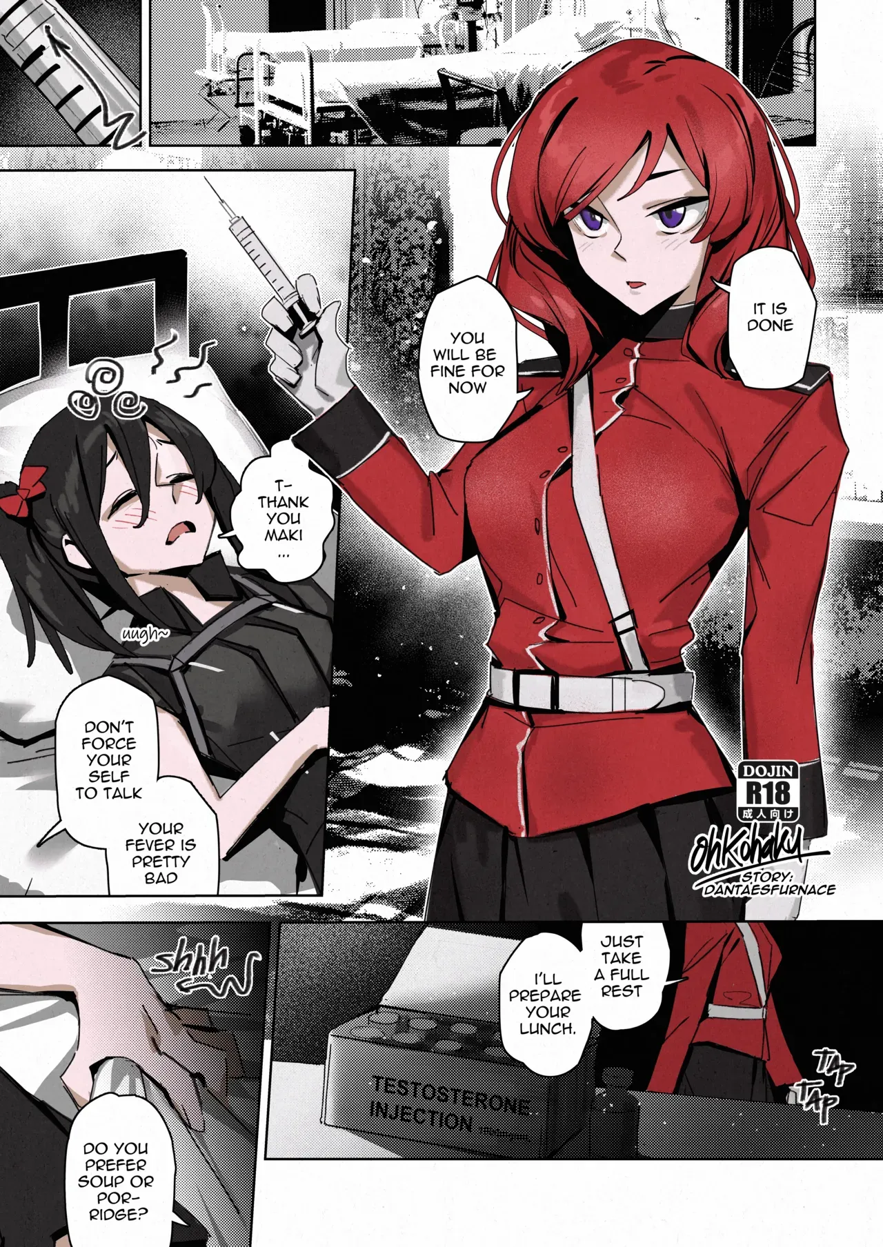 [ohkohaku] Gudako and Nightingale [NicoMaki] (Love Live!) [English] - Page 2