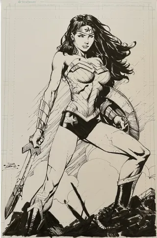 Wonder Woman by David Finch cover