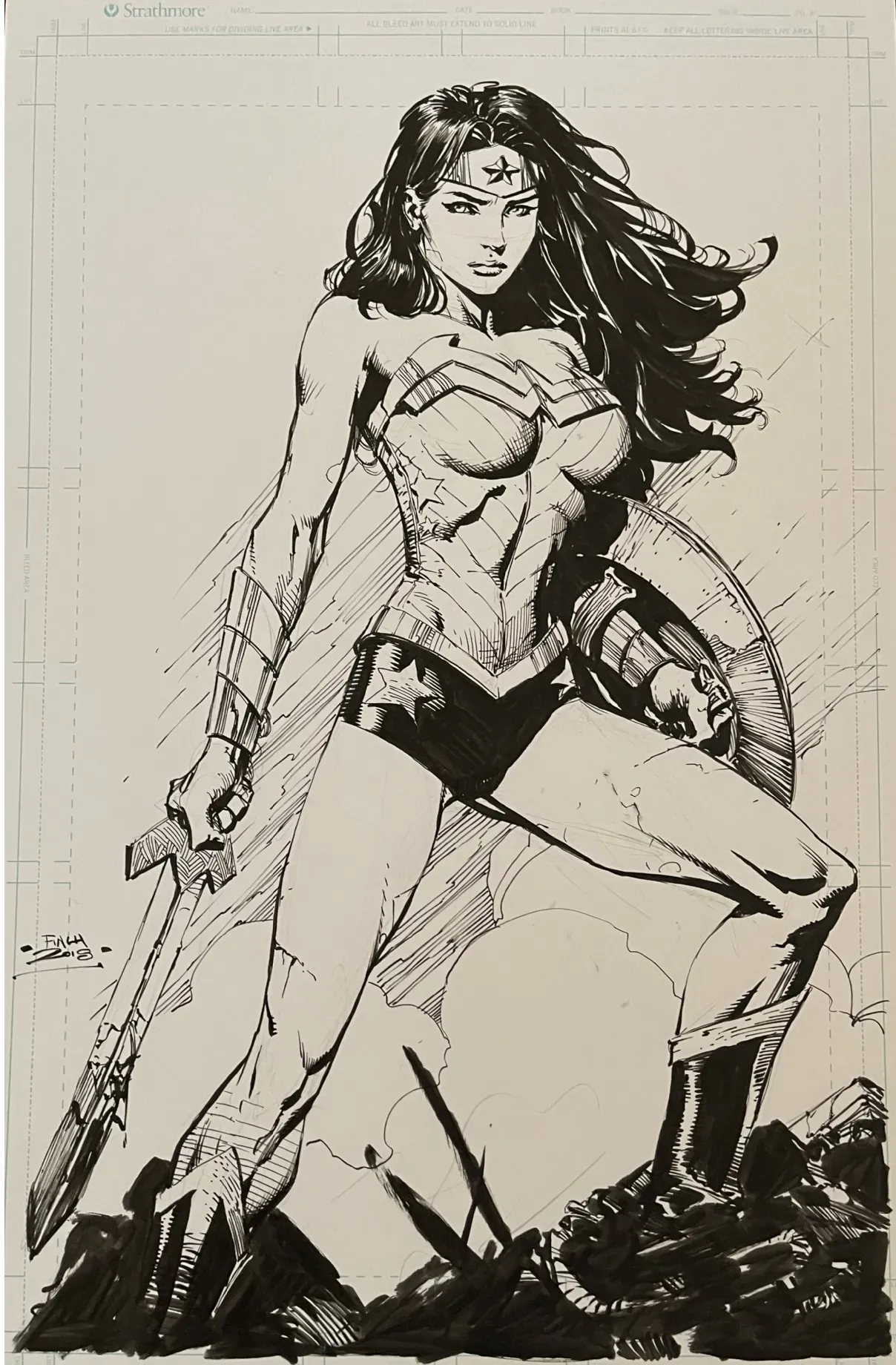 Wonder Woman by David Finch - Page 1