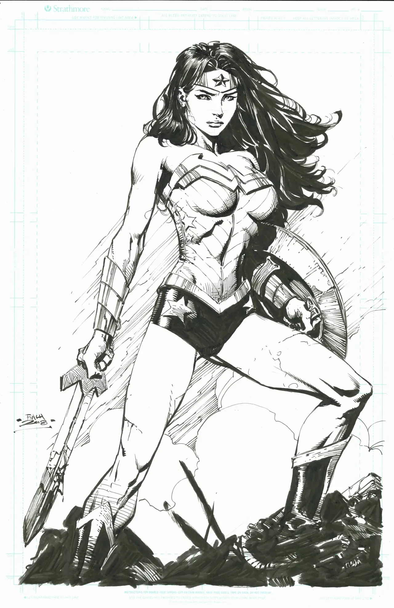 Wonder Woman by David Finch - Page 3