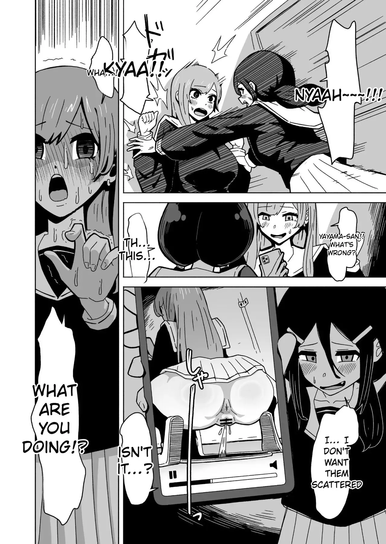 [Late-Night Episode] A Futanari Introvert Who Eventually Sets Up a Sex Room and Has Wild Sex with the Class Gals - Page 6