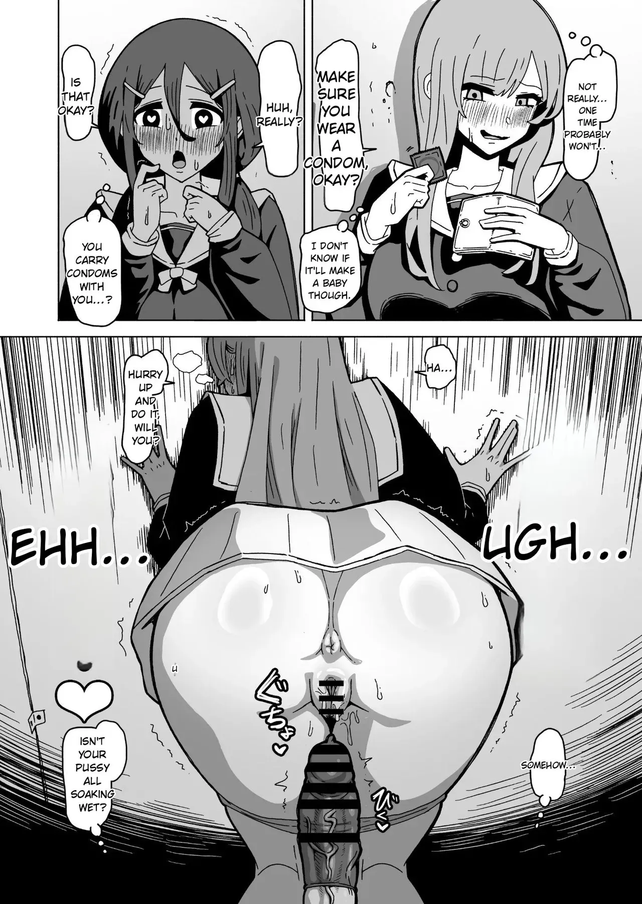[Late-Night Episode] A Futanari Introvert Who Eventually Sets Up a Sex Room and Has Wild Sex with the Class Gals - Page 8