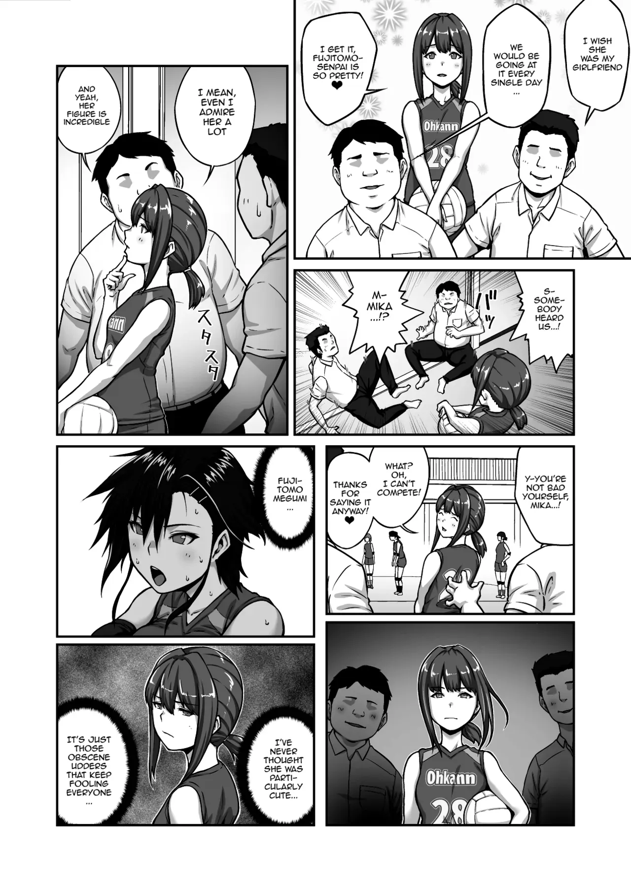 Nakadashi Oji-san ni Nerawareta Mesu wa Nigeru Koto ga Dekinai ~Fujitomo Megumi Hen ~  No Woman Can Get Away Once the Creampie Oji-san Has Them in His Sights! The Fall of Fujitomo Megumi parts 1-4 - Page 8