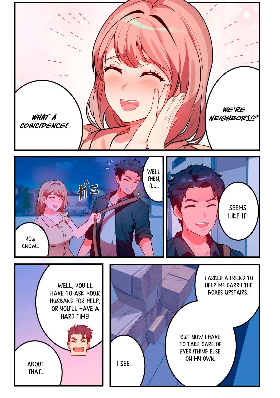 [Pirarucu & Koiryuu] Kyou kara, Hitozuma Mansion ni Nyuukyo shimasu - CHAPTER 10 (English) - Page 5