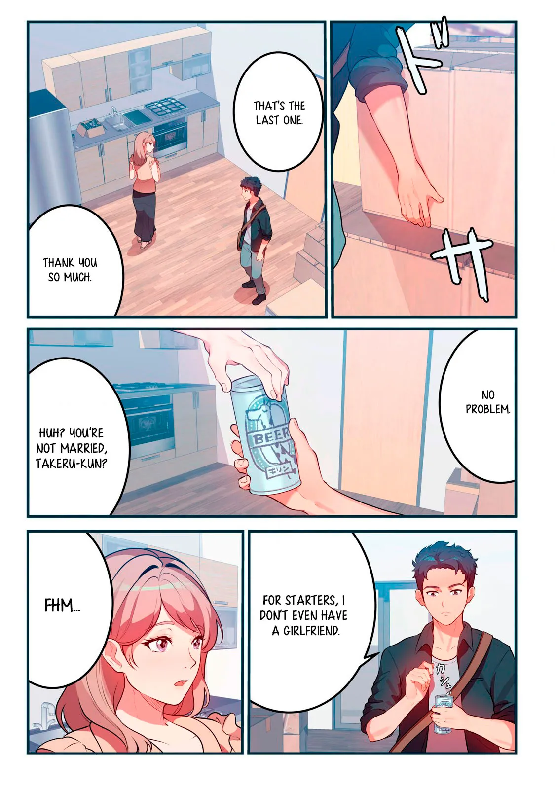 [Pirarucu & Koiryuu] Kyou kara, Hitozuma Mansion ni Nyuukyo shimasu - CHAPTER 10 (English) - Page 7