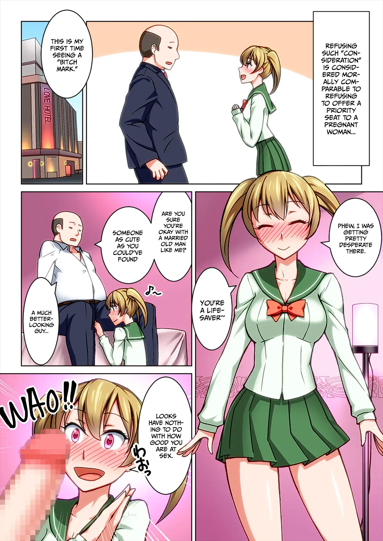 [Kinengusa] Welcome to the World of Bitch Disease: Where an Old Man Is Shared by Girls [English] [Gagak_Ireng] [Digital] - Page 3