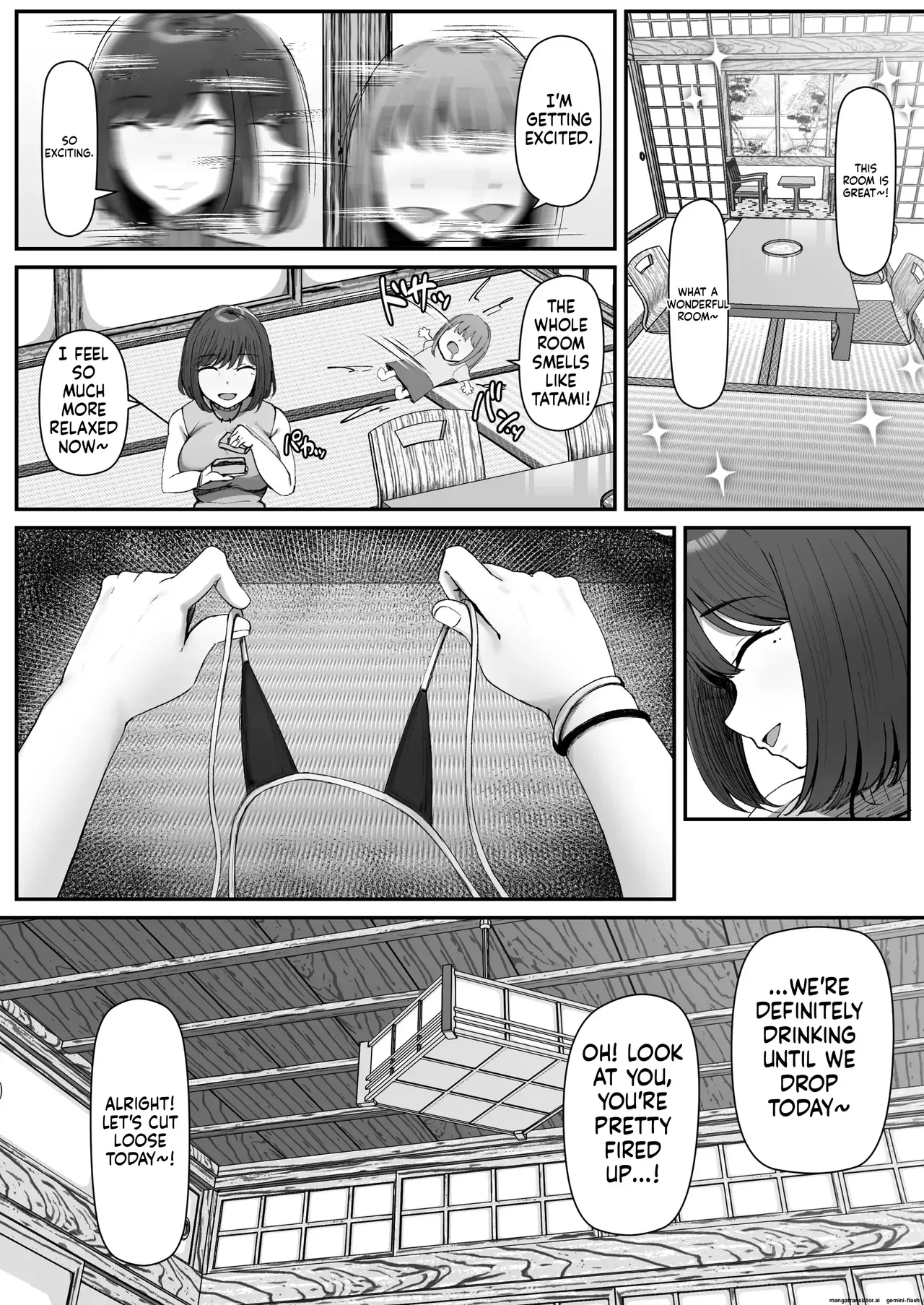 [Nhoo Chitai (Emasson)] Ippaku Futsuka, Mama Yamemasu. [English] - Page 6