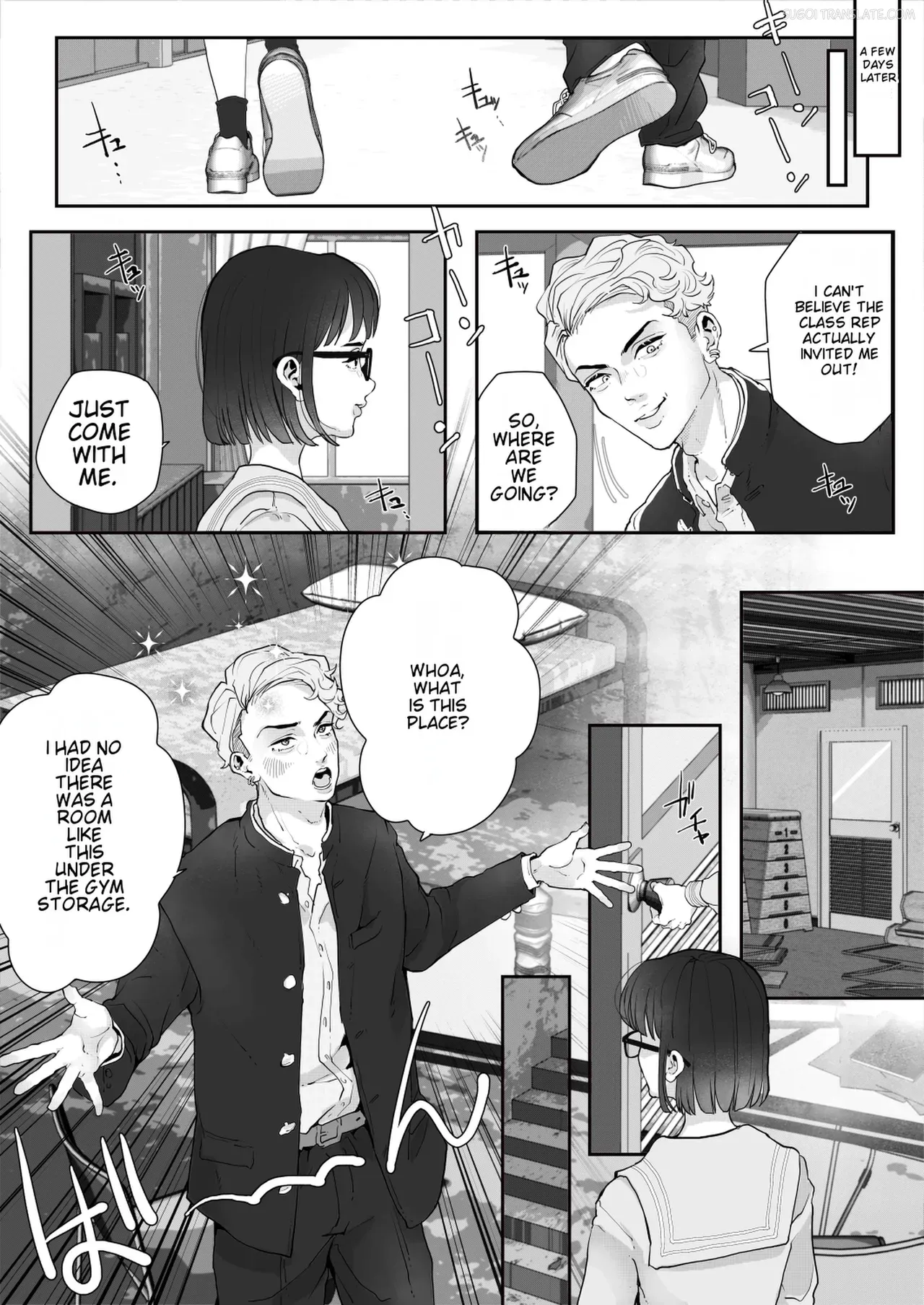 [KZentertainment] Kurasu no Furyō Yankī o Kōsoku Shite te Koki Sun Tome de Ae ga Sete Kara Kari Kubi Bun Mawashite Nan do mo Shasei Saseru 【komikkuban】[English] [MTL] - Page 5