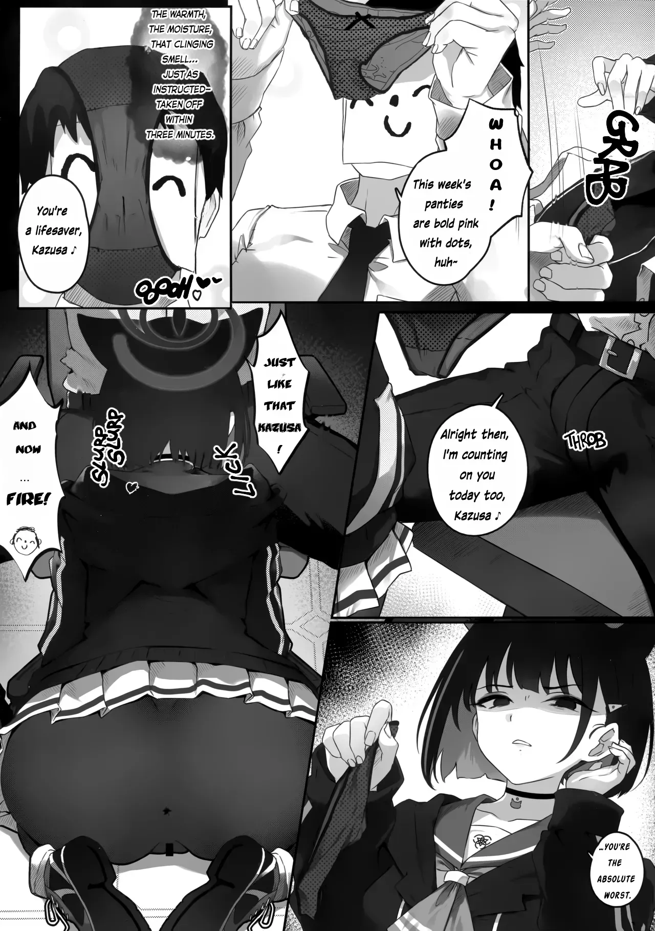 (C106) [Yoneya (hyouta)] Kikyou to Kazusa ga Irekawacchau Hanashi Sono 1 | The Story of Kikyou and Kazusa Swapping Places, Part 1 (Blue Archive) [English] [Winggxrd] - Page 4