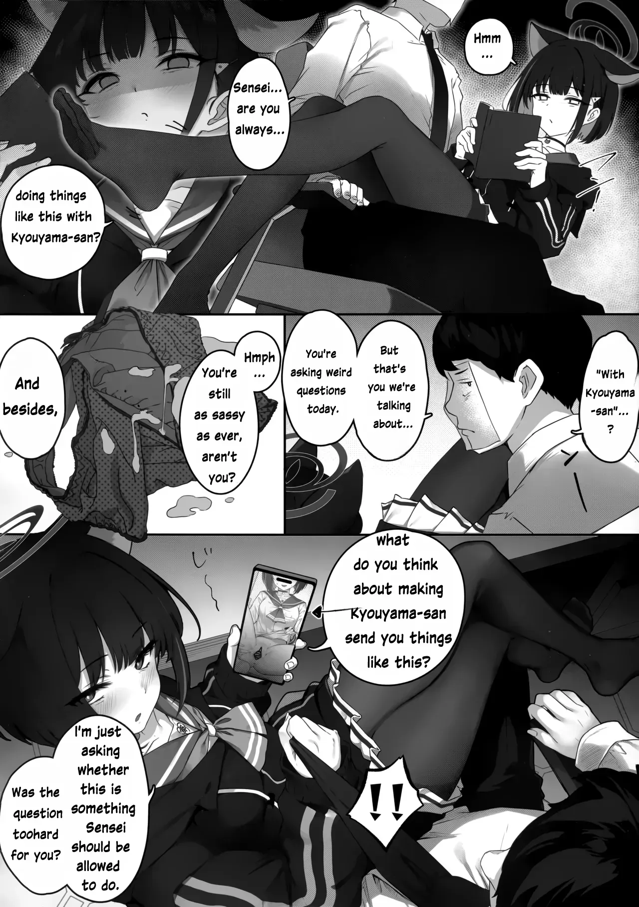 (C106) [Yoneya (hyouta)] Kikyou to Kazusa ga Irekawacchau Hanashi Sono 1 | The Story of Kikyou and Kazusa Swapping Places, Part 1 (Blue Archive) [English] [Winggxrd] - Page 5