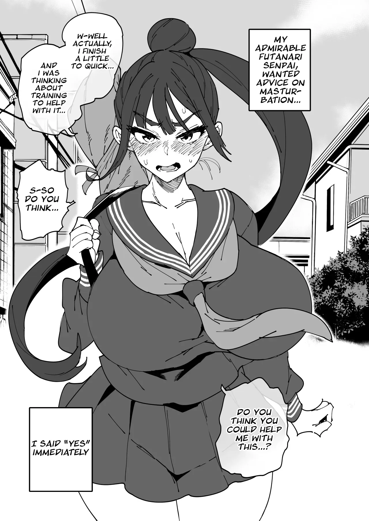 [NOTONE (Asakura Shimoichi)] Futanari Senpai Maji Sourou [English] [JBScans] - Page 3