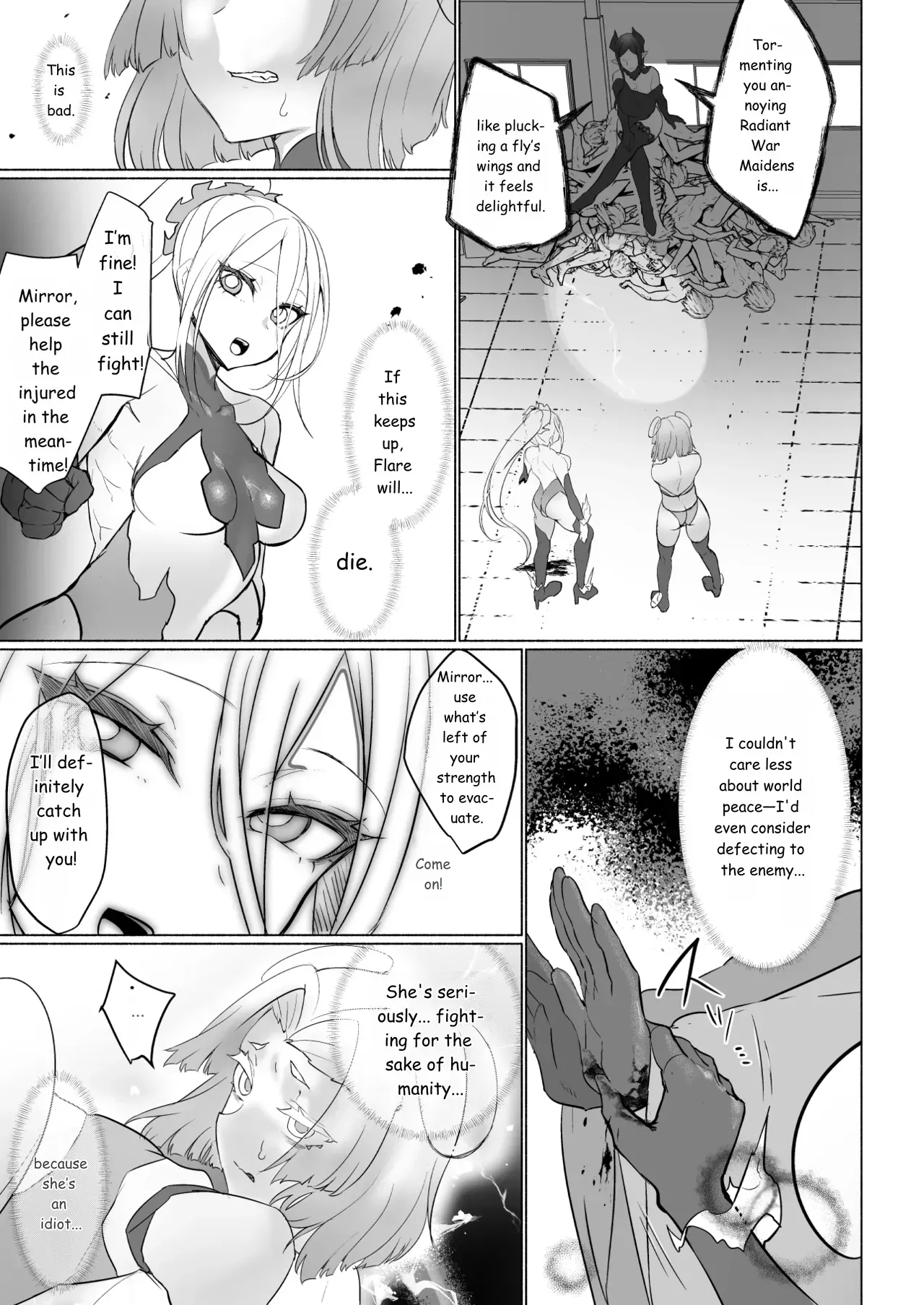 [Aburanabeshiki (puru)] Aku no Onna Kanbu Seigi Ochi Villian Cattle [Digital] [English] [MTL] - Page 5