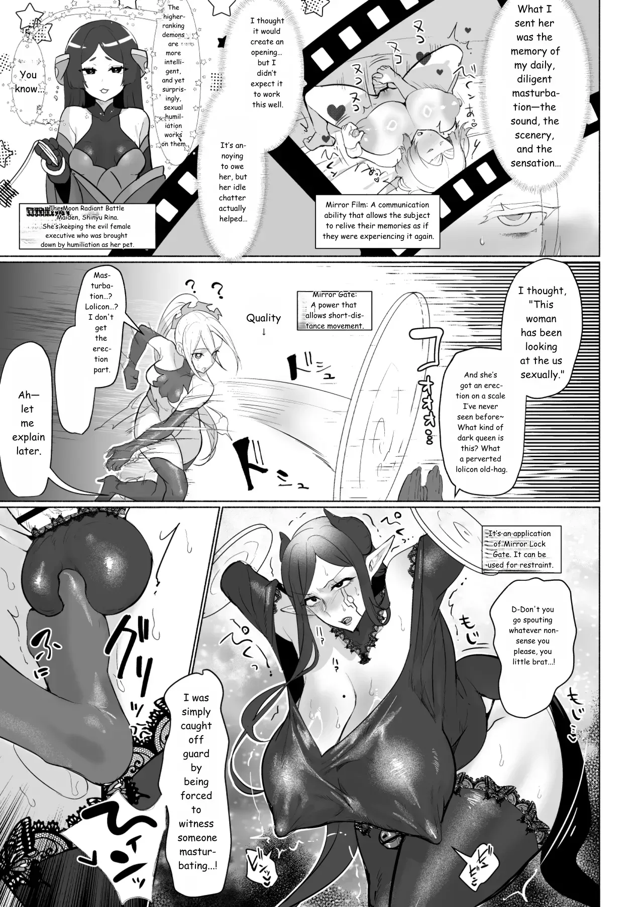 [Aburanabeshiki (puru)] Aku no Onna Kanbu Seigi Ochi Villian Cattle [Digital] [English] [MTL] - Page 9