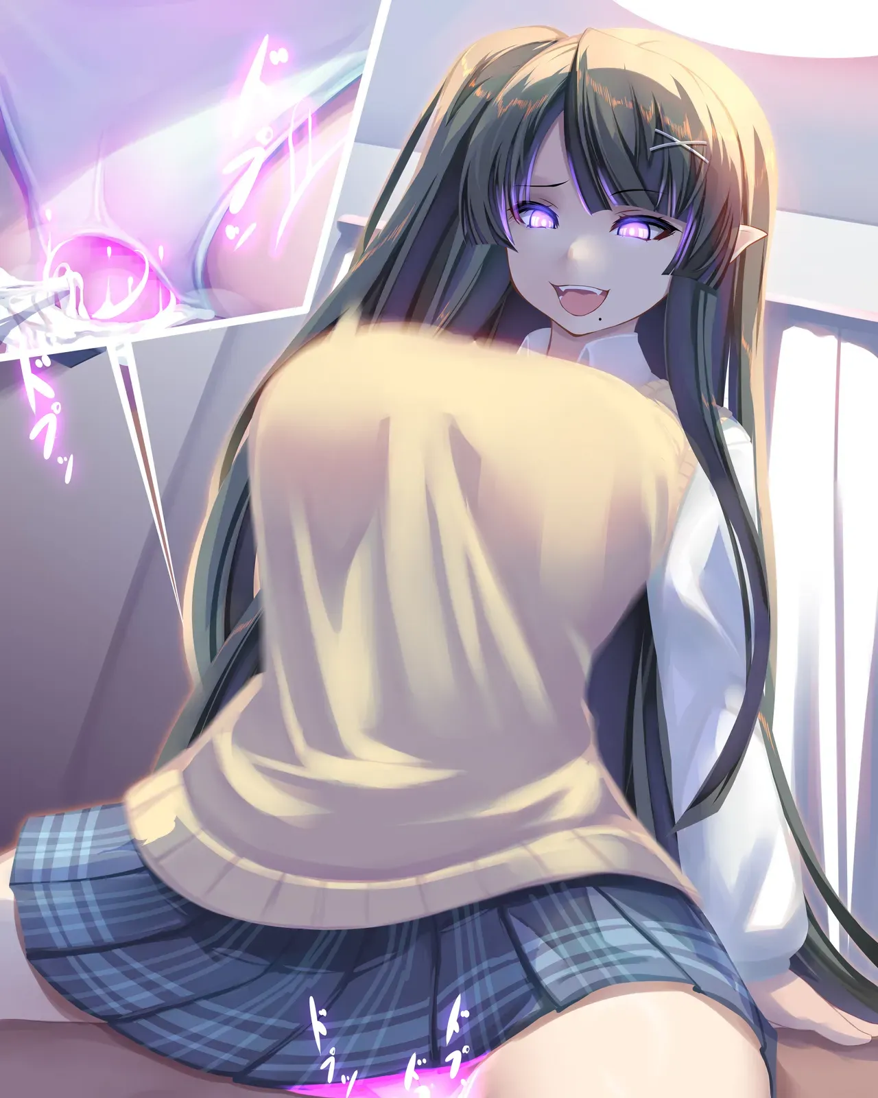 [Shiki] It feels good inside Miyu-chan - Page 8
