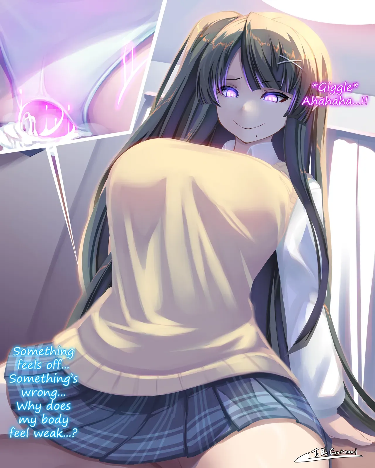 [Shiki] It feels good inside Miyu-chan - Page 9
