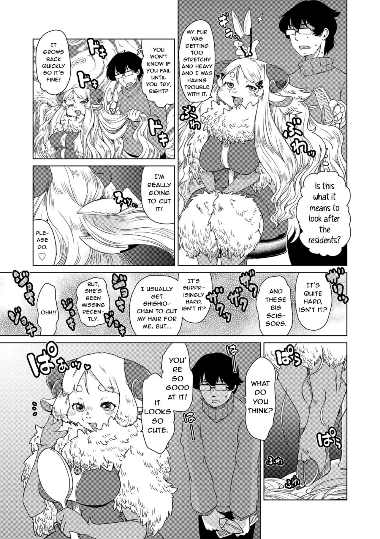 [Setouchi Kurage] Juujin Apart Tokoharusou e Youkoso! | Welcome to the Tokoharu Beastfolk Apartment! (Ch. 4) [English] [Decensored] [Horny-_-TnT] - Page 8