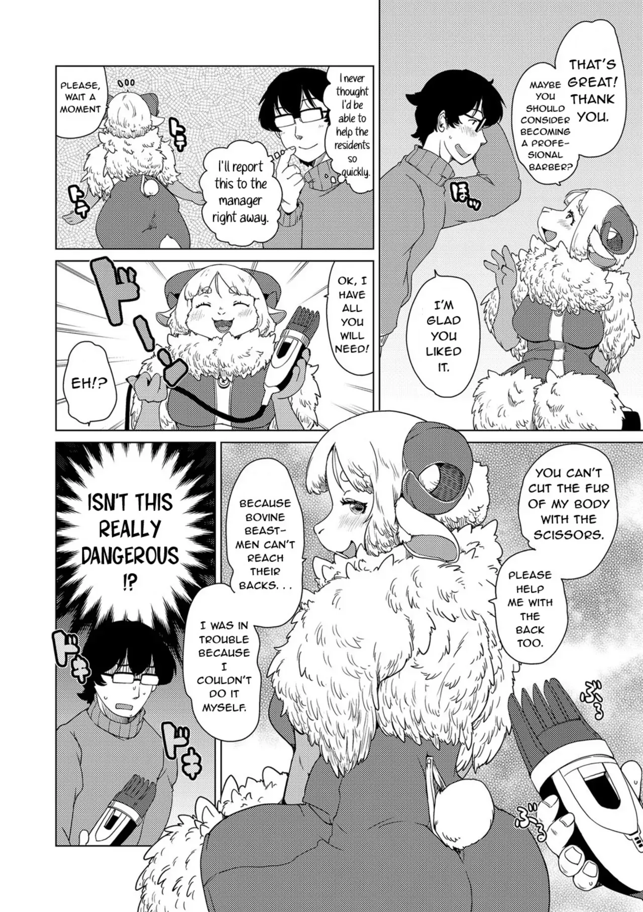 [Setouchi Kurage] Juujin Apart Tokoharusou e Youkoso! | Welcome to the Tokoharu Beastfolk Apartment! (Ch. 4) [English] [Decensored] [Horny-_-TnT] - Page 9