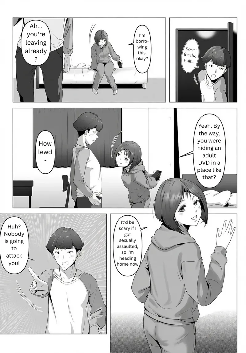 My childhood friend, right in front of my eyes... [Riaru (Chesuno)] - Page 10