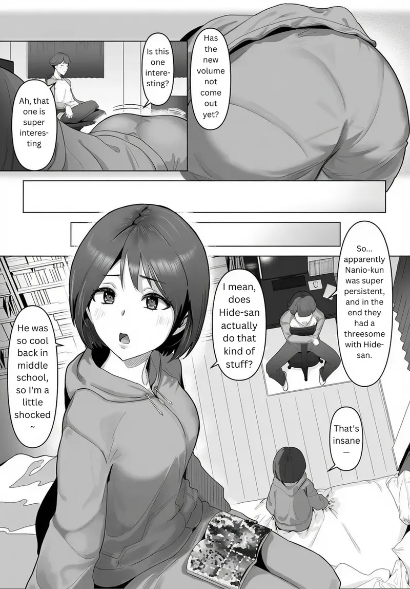 My childhood friend, right in front of my eyes... [Riaru (Chesuno)] - Page 7