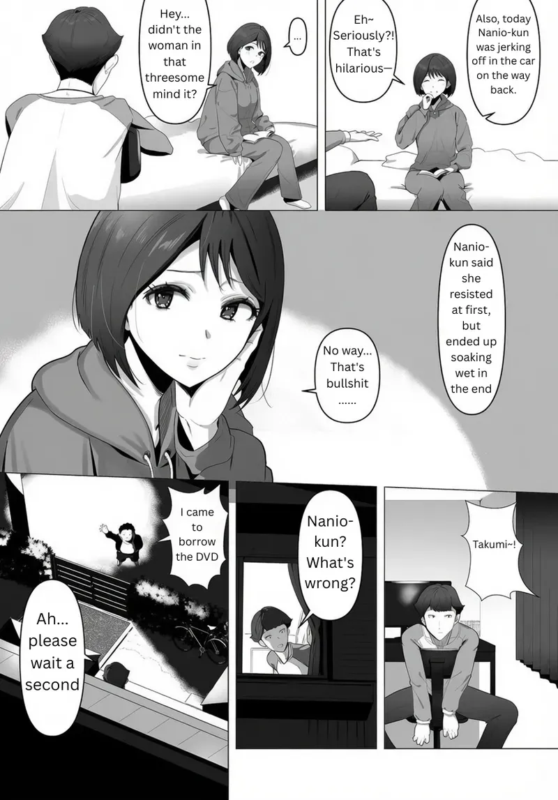 My childhood friend, right in front of my eyes... [Riaru (Chesuno)] - Page 8