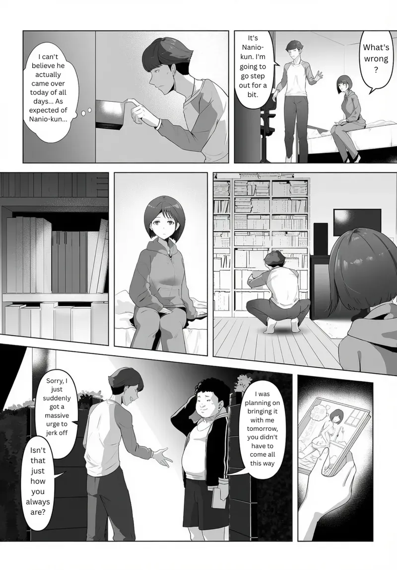 My childhood friend, right in front of my eyes... [Riaru (Chesuno)] - Page 9