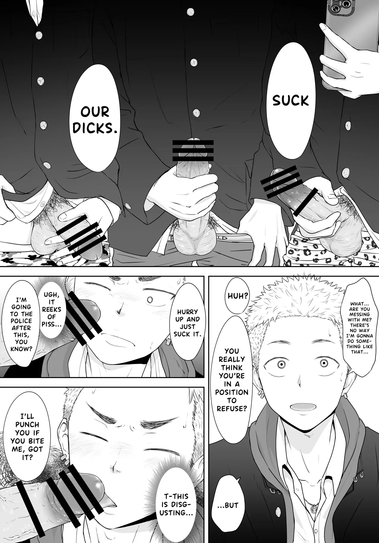 [Pyutaro] Yankee corruption, The delinquent ended up repeatedly gang-raped as revenge [English] - Page 7
