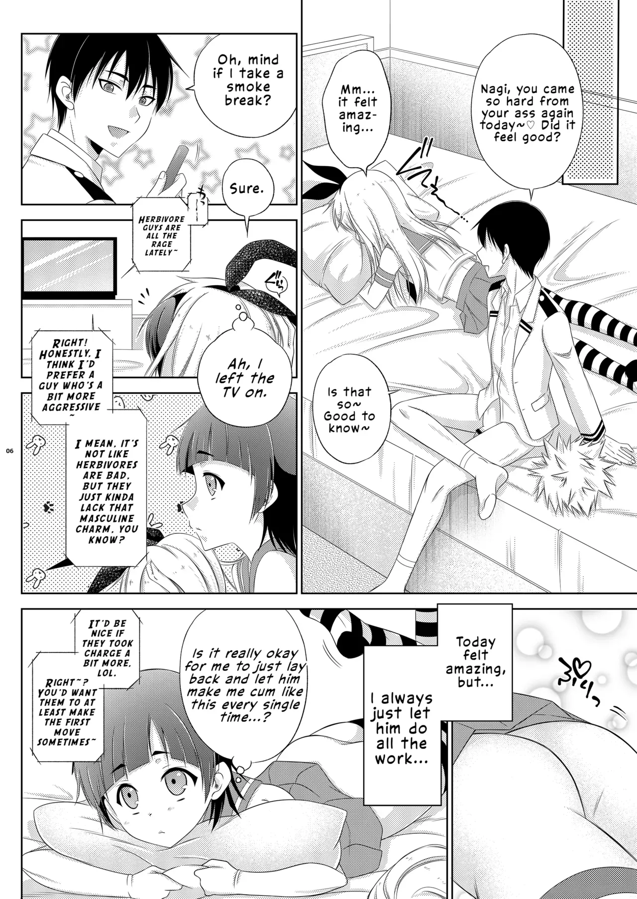 [Mariana Kaikou Kikaku (Mikami Hokuto)] Shimakaze-kun wa Ecchi no Shudouken ga Hoshii (Kantai Collection -KanColle-) | Shimakaze-kun Wants the Initiative During Sex [English] [LKK•Scans] [Digital] - Page 6