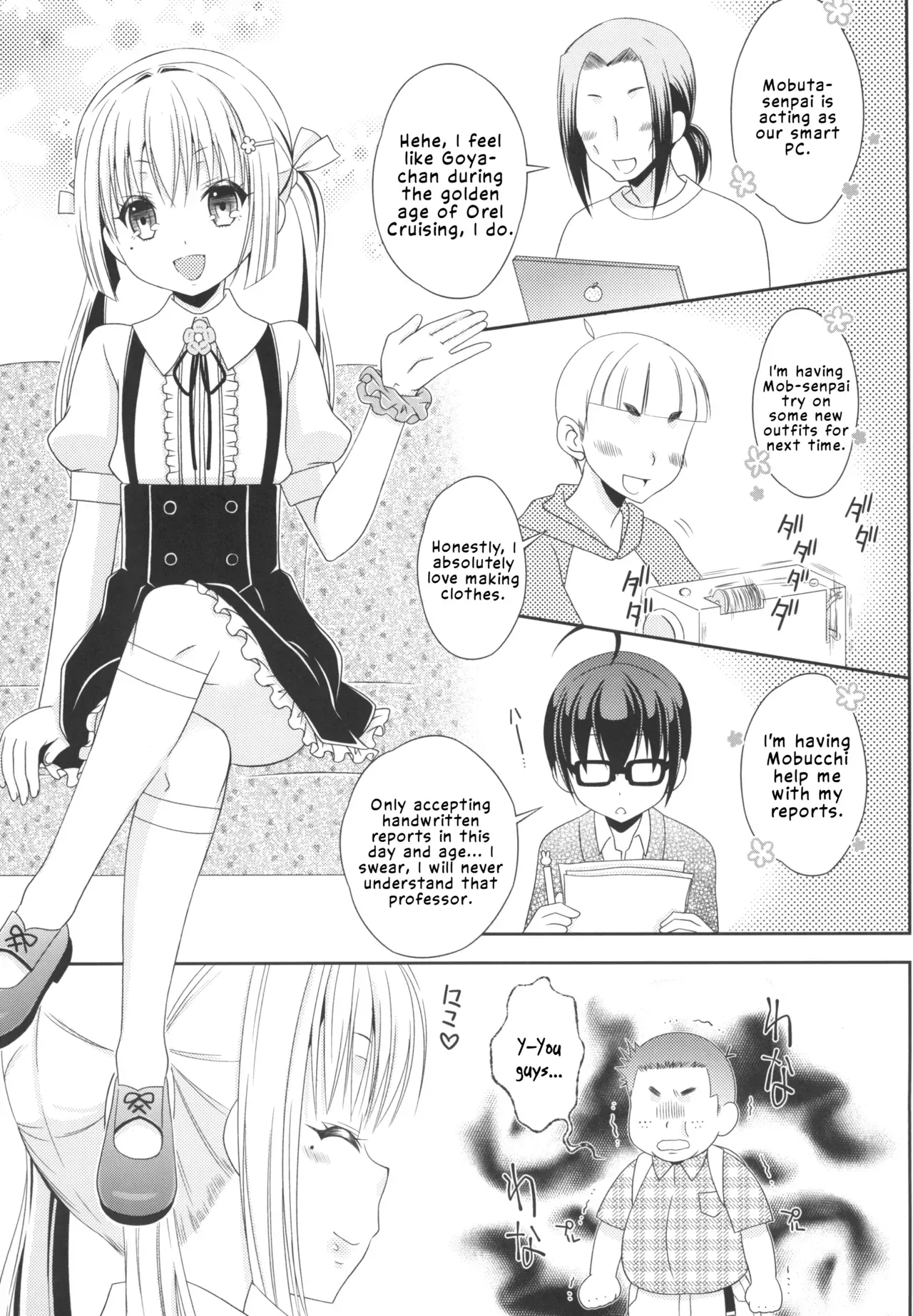 [Mariana Kaikou Kikaku (Mikami Hokuto)] Shimakaze-kun to OtaCir no Mob-tachi (Kantai Collection -KanColle-) | Shimakaze-kun and the Otaku Circle's Mobs [English] [LKK•Scans] [Digital] - Page 7