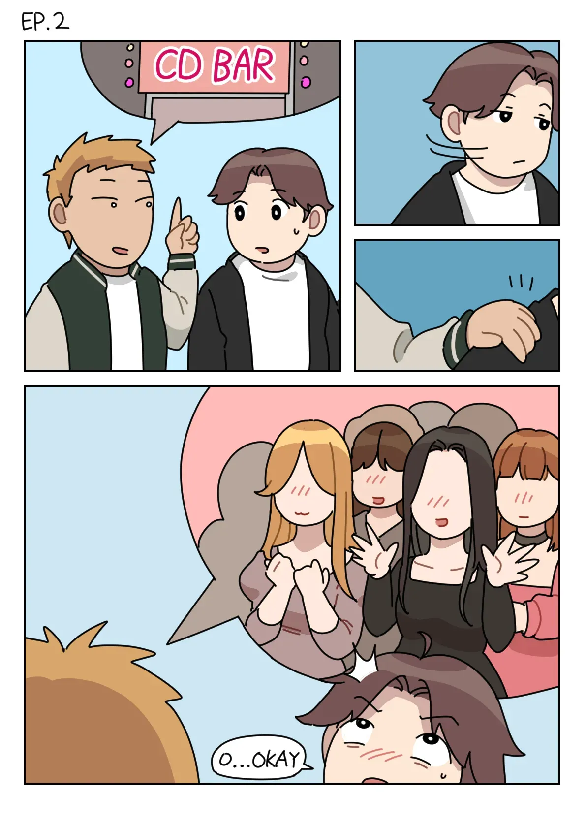 [Popuka9] Crossdressing Bar (uncensored) - Page 1