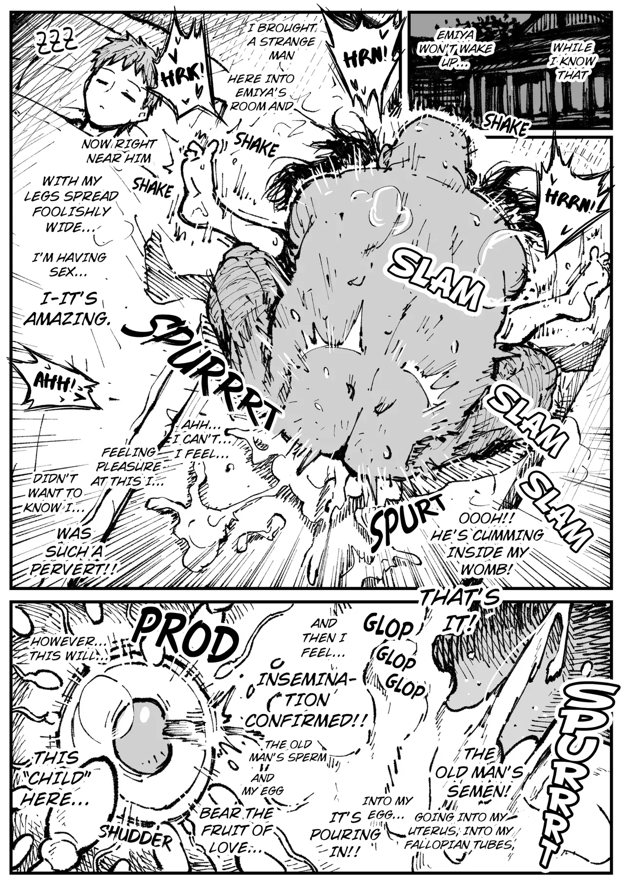 [アヘ丸] 遠坂の秘策 [English] - Page 1
