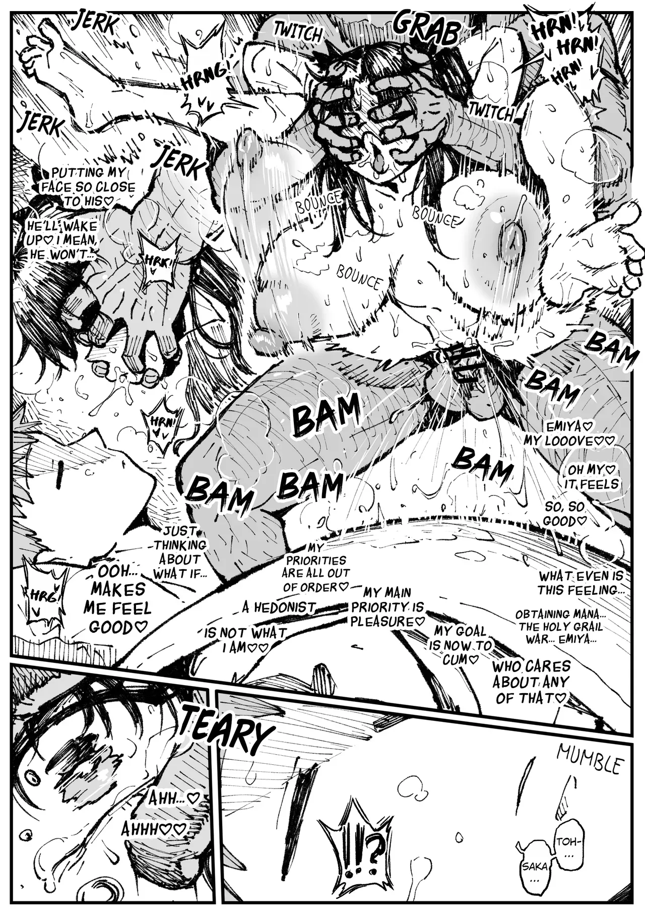 [アヘ丸] 遠坂の秘策 [English] - Page 6