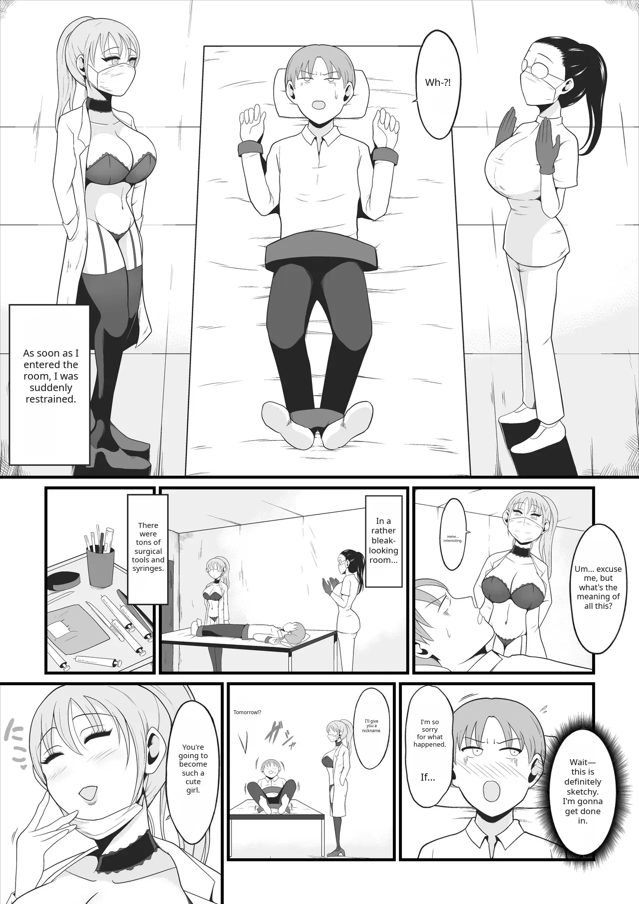 [Ikeneko-shokudou (Ikeneko)] [TS Pleasure Corruption] The Day "Ore" Became "Atashi" ~A Super-Realistic VR Feminization Naughty Vicarious Experience~ - Page 3