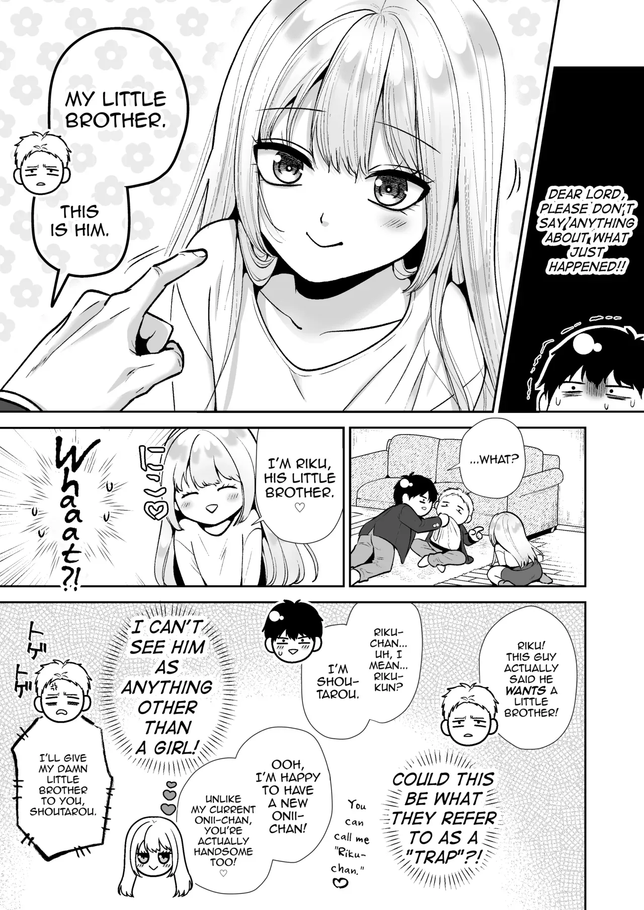 [Itomitsudou (Mitsujirou)] Moratta Otouto-kun wa Zako Chikubi no Otoko no Ko deshita [English] [mysterymeat3] - Page 6