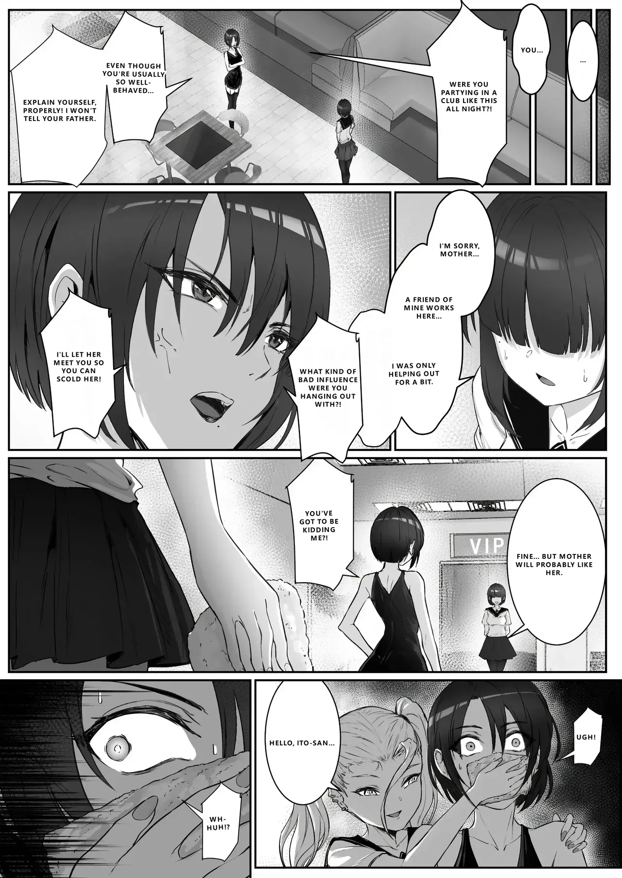[Pz Yatai (pz-x)] JK Ojou-sama no Real Dasshutsu Game 3 - Okaa-san Hen [English] [VGT13] - Page 6