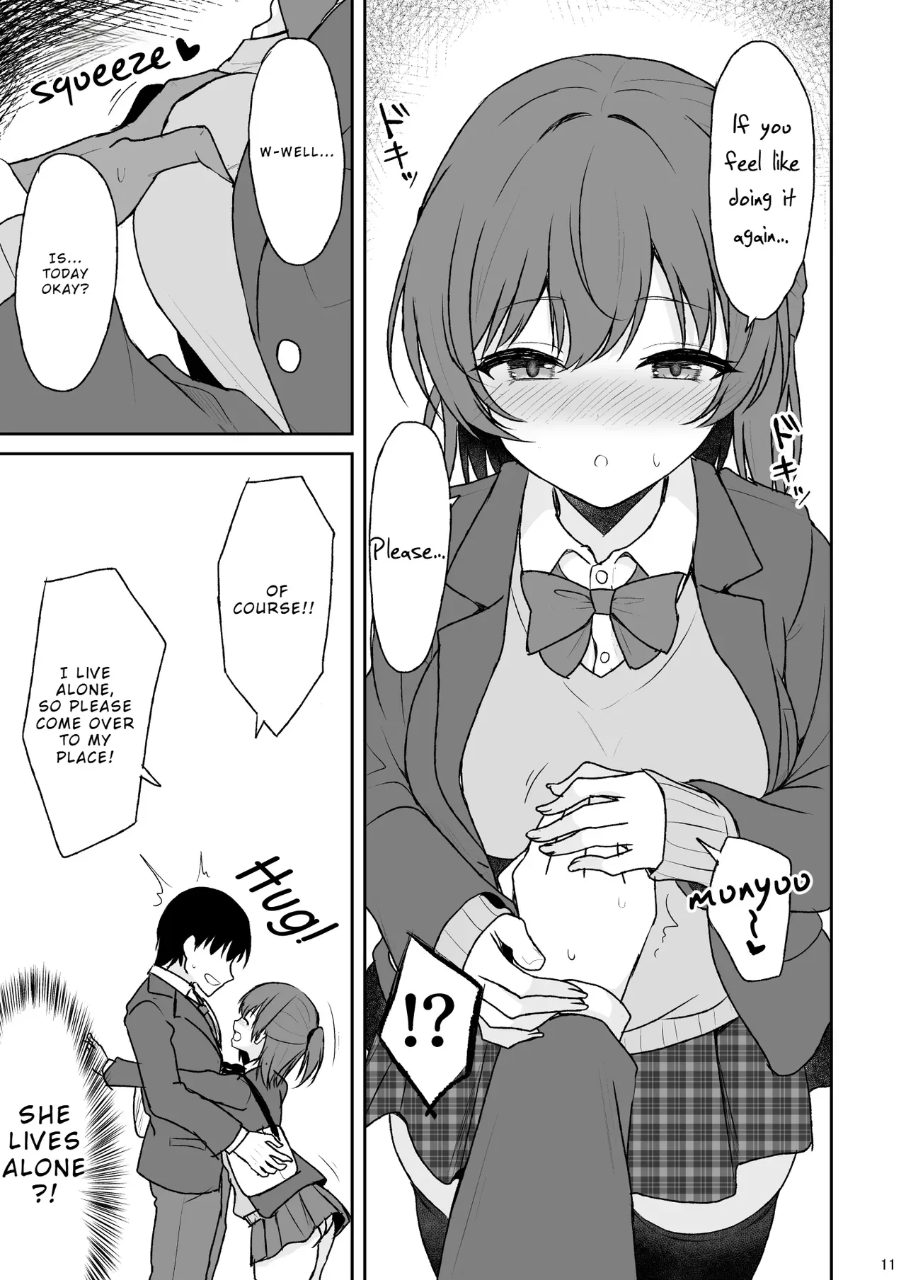 [Nekonokone (Takeyuu)] Tennen no Kouhai o Kaihatsu shite Nakaiki ga Daisuki na Hentai ni suru made | I'm Going to Train My Innocent Junior Until She Becomes a Total Pervert Addicted to Cumming! [English] [Rei Scans] [Digital] - Page 10