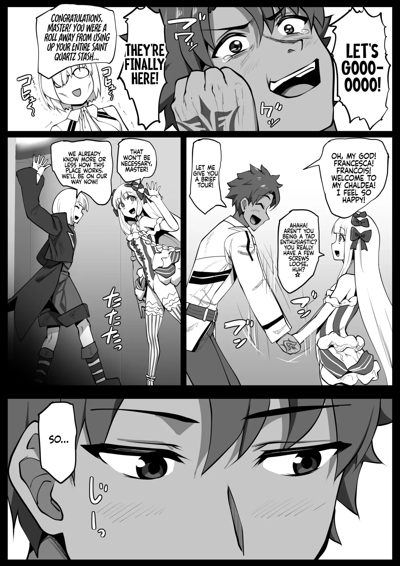 [Majutsu Kessha Kuroki Tsubasa (C-Low)] Himitsu no Gohoushi Francesca | Francesca's Secret Service (Fate/Grand Order) [English] [Team Rabu2] - Page 3