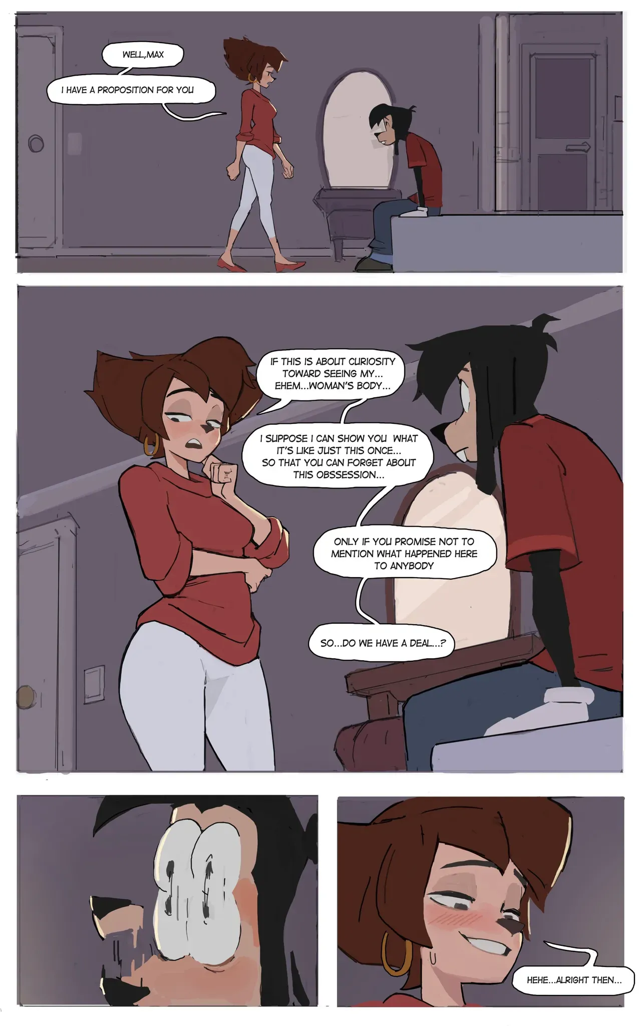 [Amugea] Peg (Goof Troop) [ongoing] - Page 9
