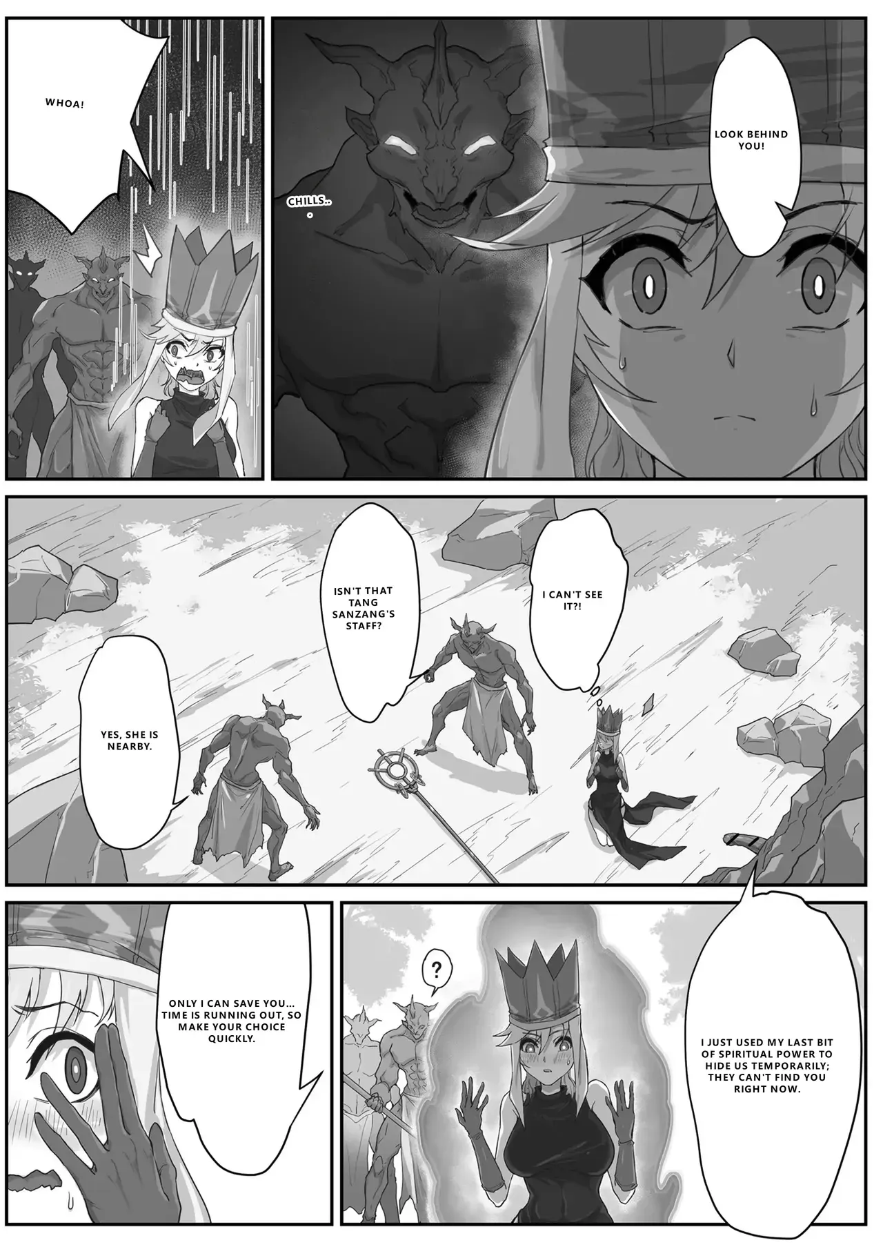 [Pz Yatai (pz-x)] Saiyuuki:Joseika Tangseng、naze SonGoku no Nikubou o namenakereba naranai no ka [English] [VGT13] - Page 6