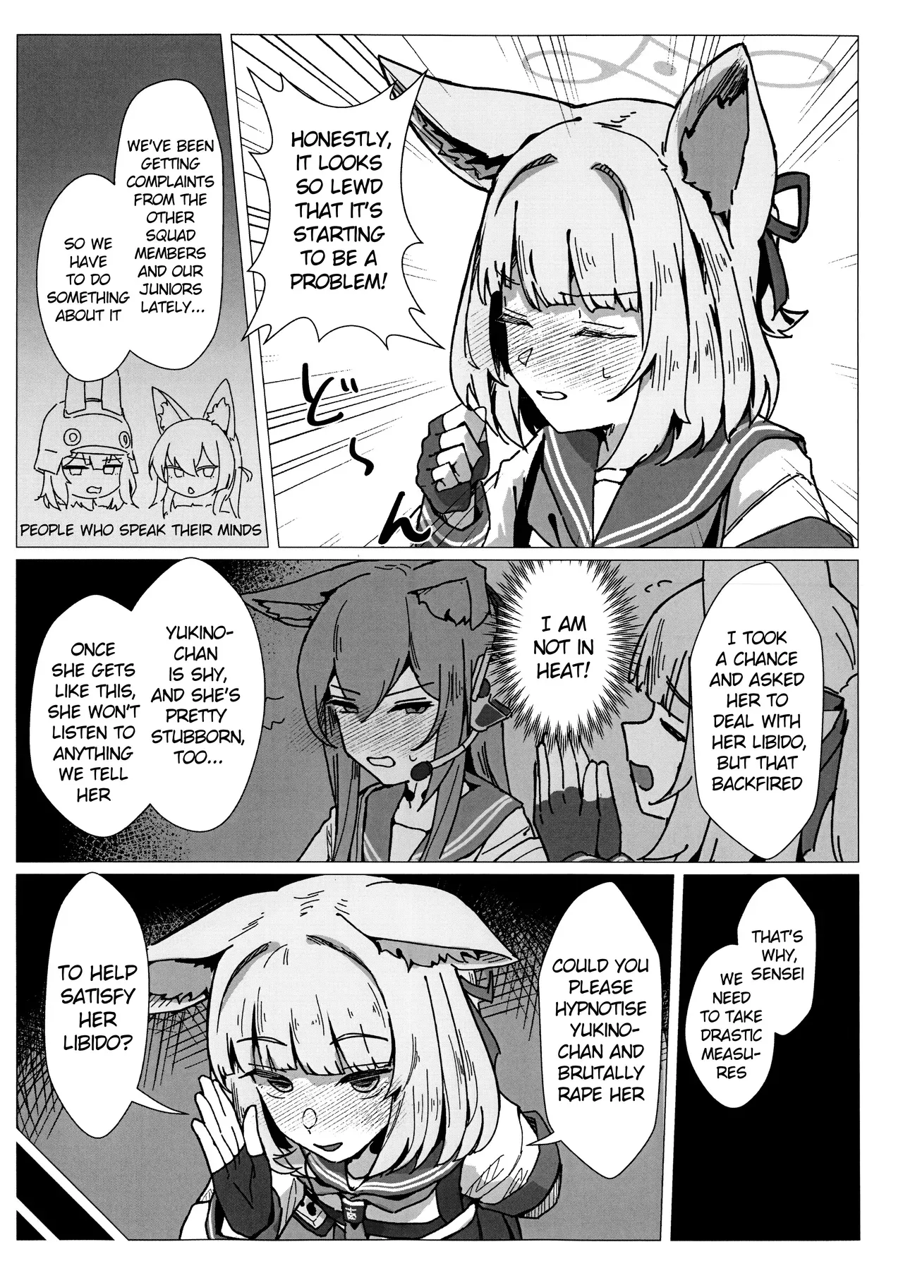 (C107) [Sentan Tomato Kaihatsushitsu (ketchupi.exe)] Psychological Operation! (Blue Archive) [English] - Page 4