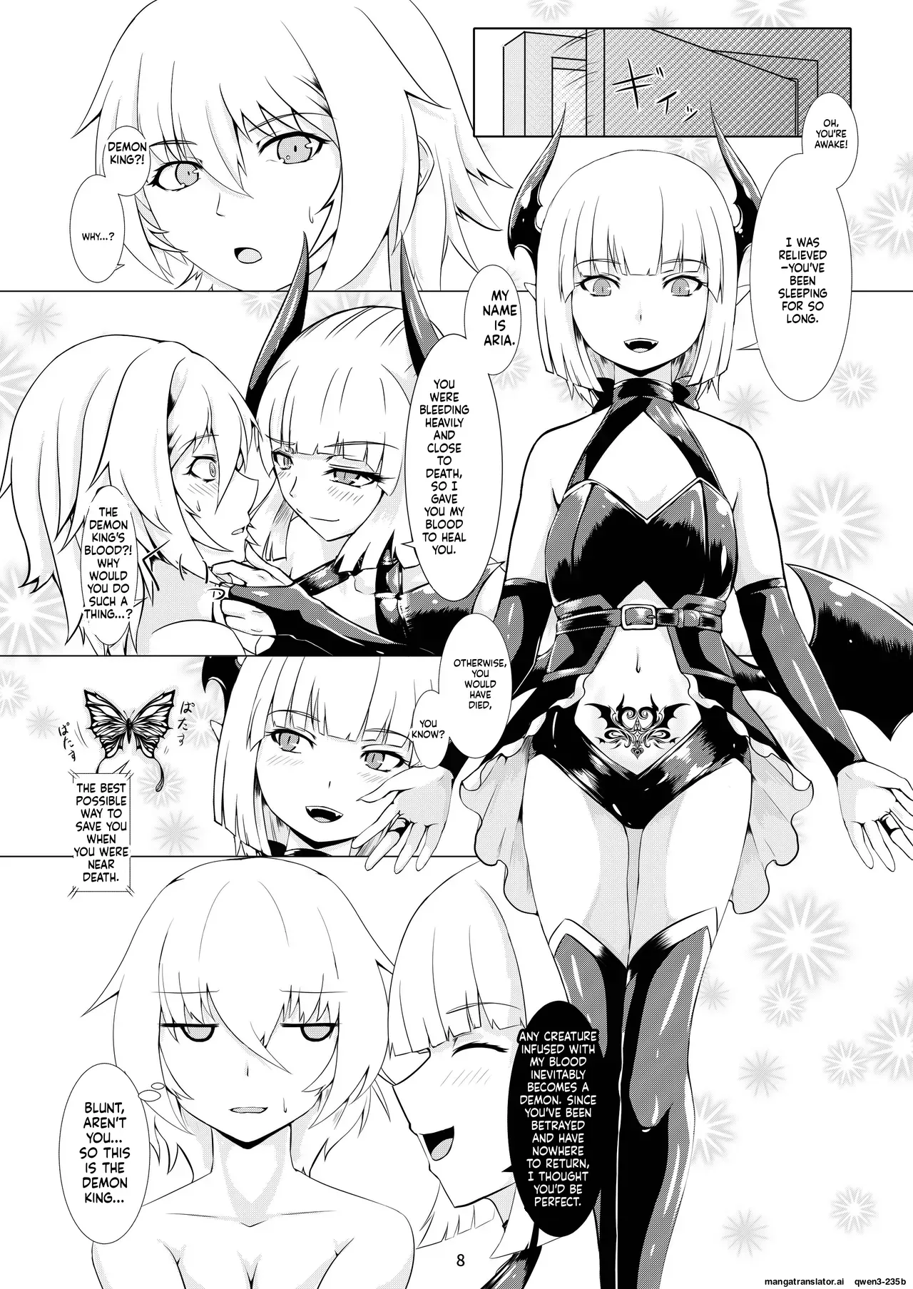 [Daraku Shoukai (Kuzuha Pote)] LAUReL [English] [SCANMTL] [Digital] - Page 9