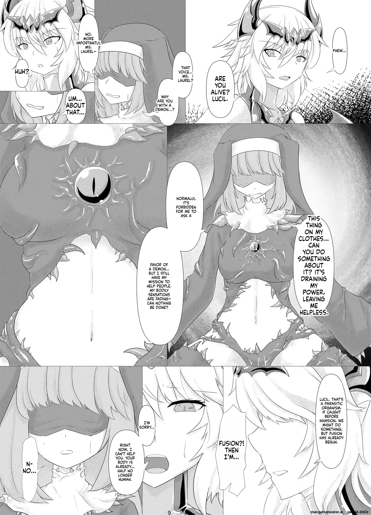 [Daraku Shoukai (Kuzuha Pote)] LAUReL 2 [English] [SCANMTL] [Digital] - Page 10