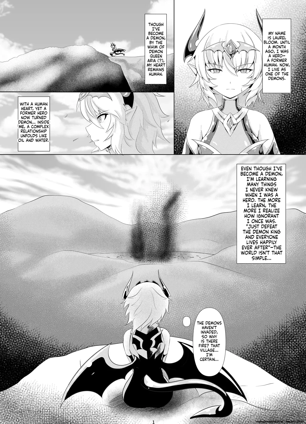 [Daraku Shoukai (Kuzuha Pote)] LAUReL 2 [English] [SCANMTL] [Digital] - Page 2