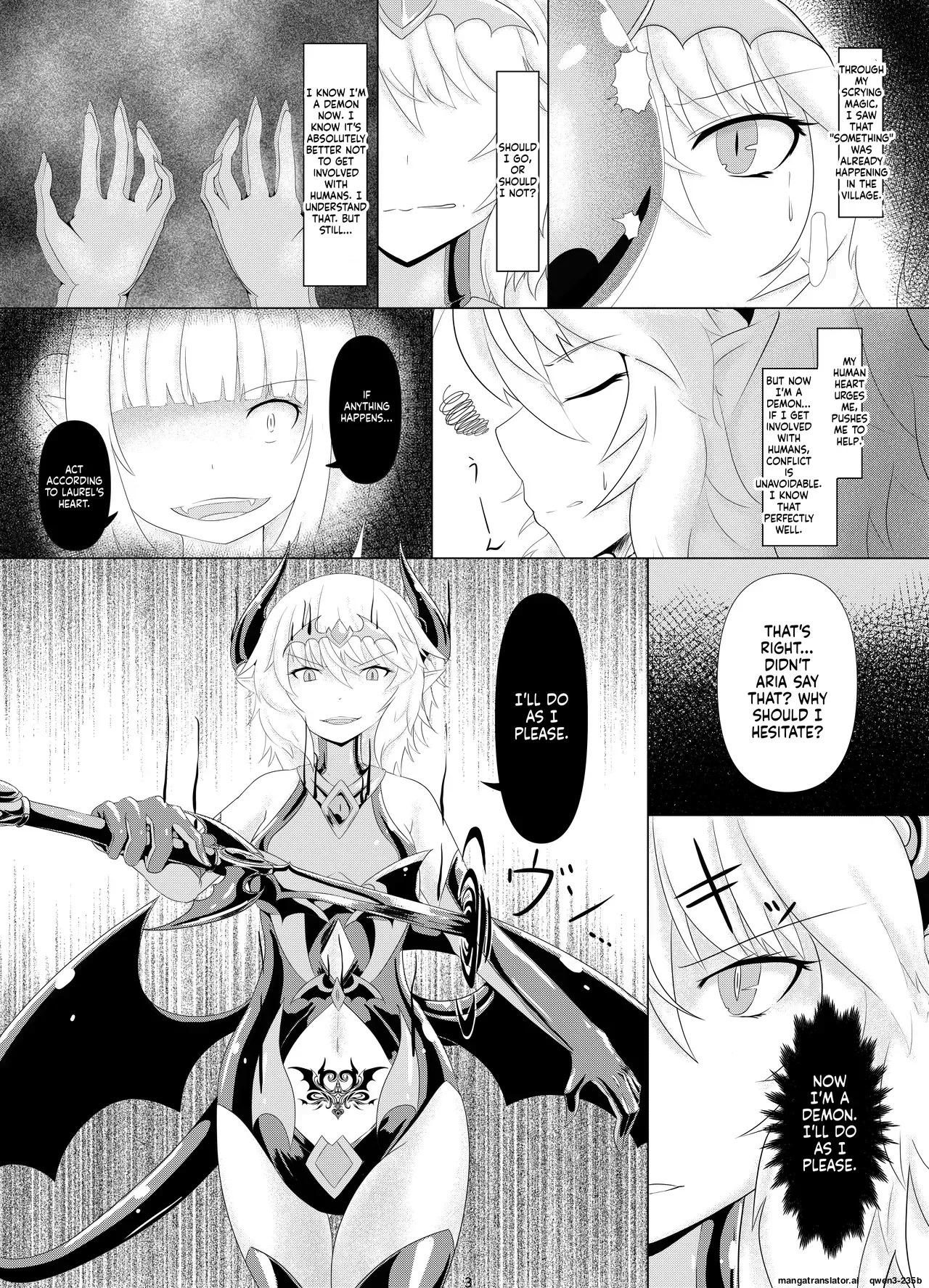 [Daraku Shoukai (Kuzuha Pote)] LAUReL 2 [English] [SCANMTL] [Digital] - Page 4