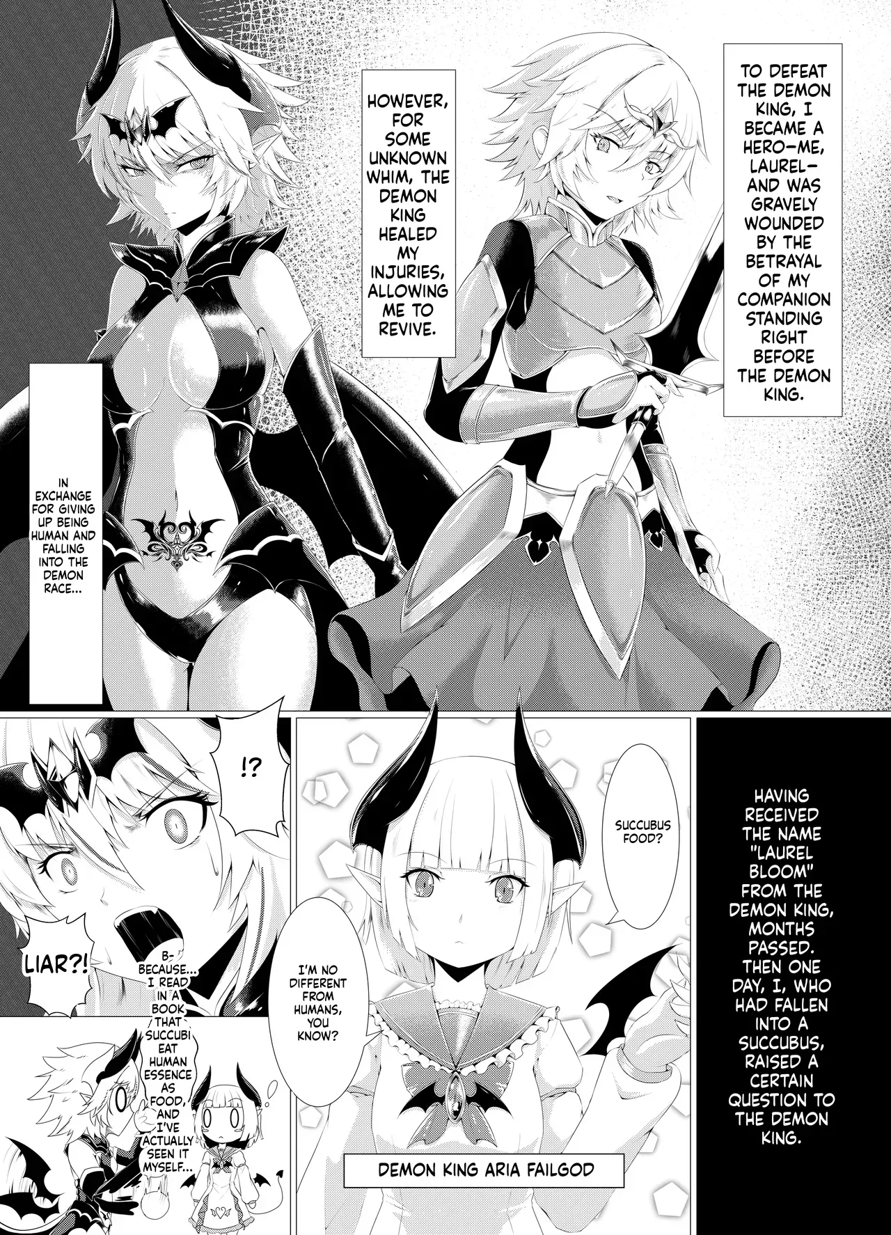 [Daraku Shoukai (Kuzuha Pote)] LAUReL-Makuai- Laurel Hajimete no Sakusei [English] [SCANMTL] - Page 2