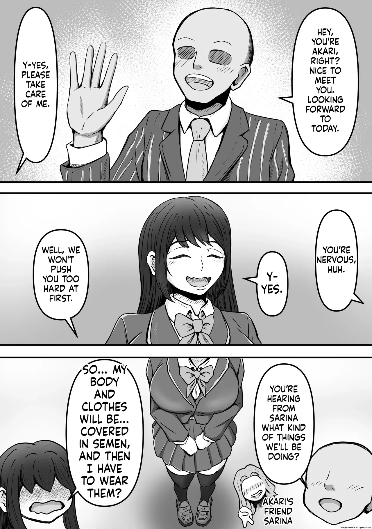 [Kame no Misoshiru (Yoko Momo)] Bukkake! ~Chakuza Club~ [EN] - Page 3