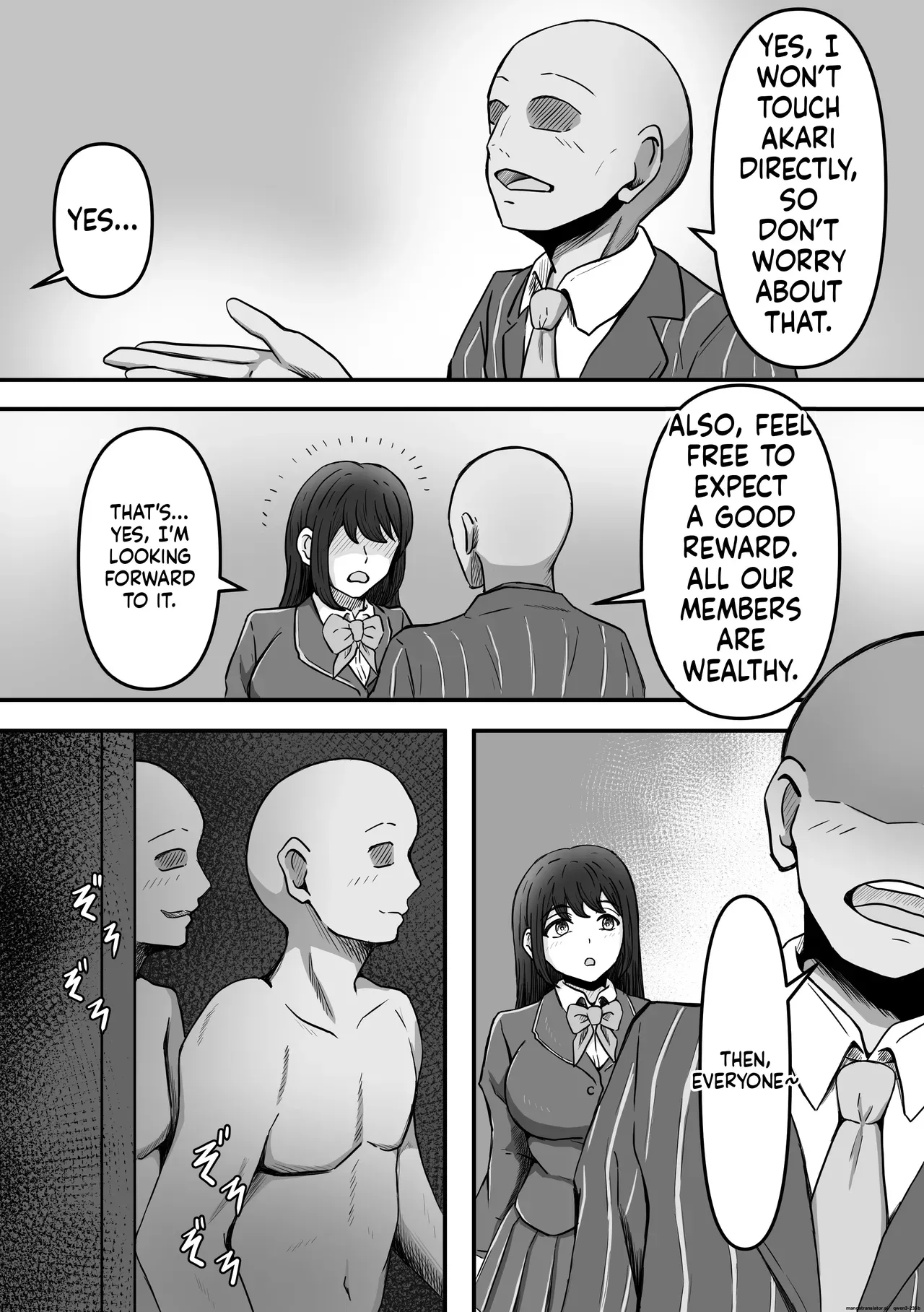 [Kame no Misoshiru (Yoko Momo)] Bukkake! ~Chakuza Club~ [EN] - Page 4