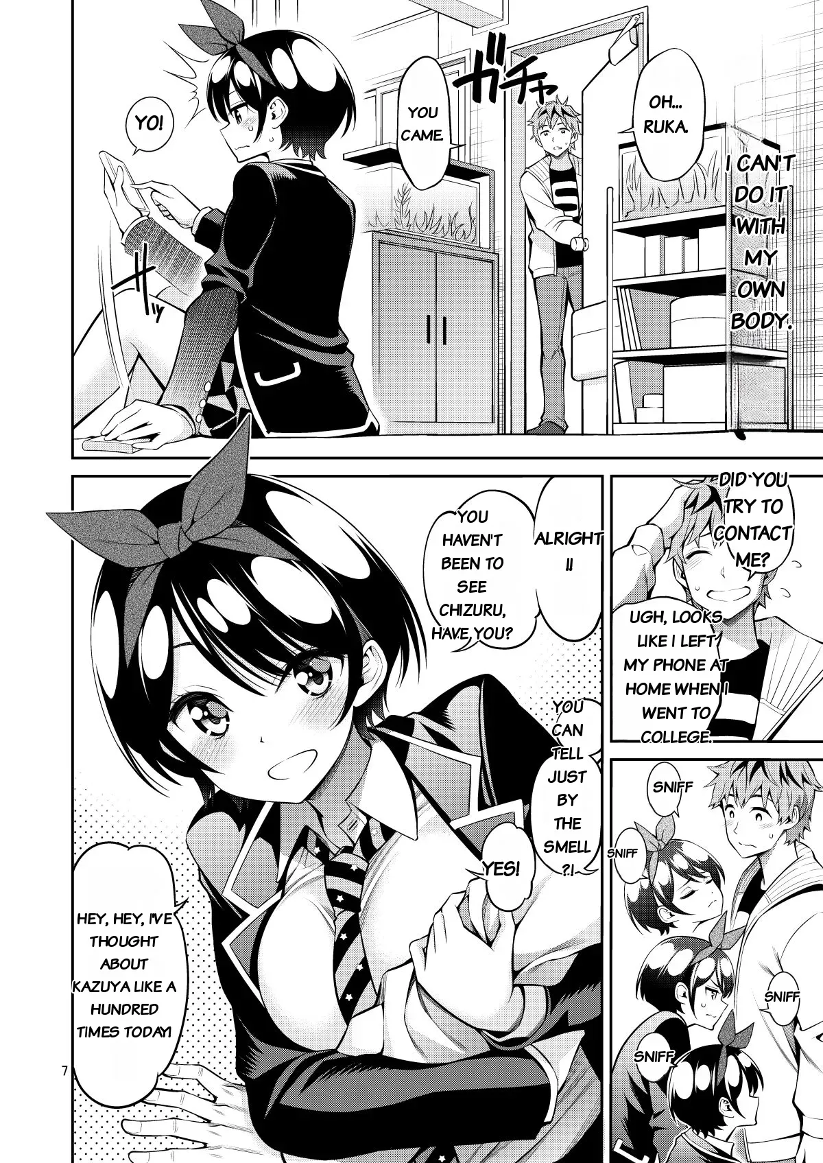 [Popochichi (Yahiro Pochi)] Grope-A-Girlfriend 11 (Kanojo, Okarishimasu) - Page 7